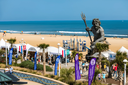 Boardwalk at the Virginia Beach