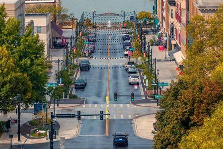 Downtown Sandusky & Lake Erie