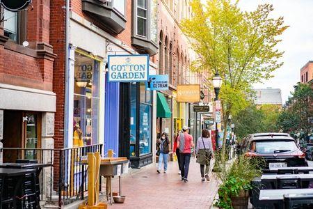 Portland Downtown Shopping Street