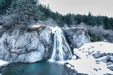 Lowell Creek Waterfall